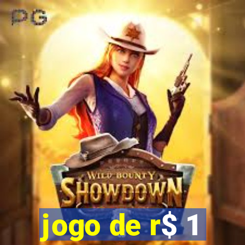 jogo de r$ 1